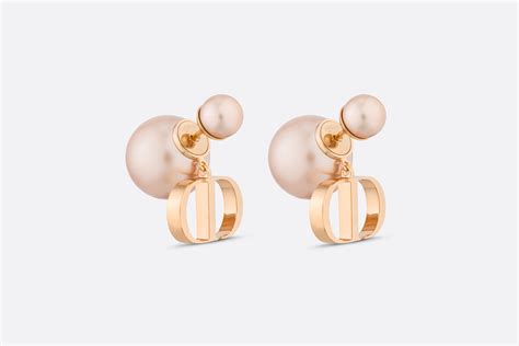 dior pearl hoop earrings|Dior earrings outlet.